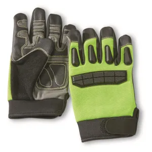 U.S. Municipal Surplus Kevlar/Nomex Rubber Knuckle Work Gloves New