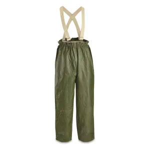 USMC Military Surplus Viet Nam Era Wet Weather Pants New