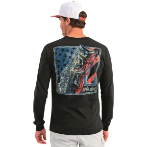 Huk KC Freshwaster Icon Long Sleeve Pocket Tee