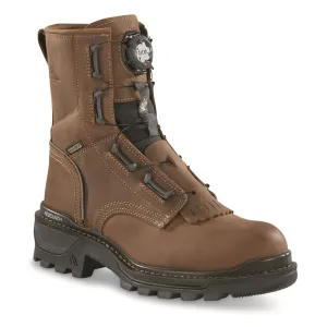 Rocky Men's Rams Horn 9" Logger BOA Waterproof Composite Toe Work Boots