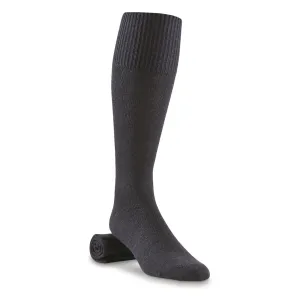 Italian Military Surplus Wool Blend Boot Socks 2 Pairs New