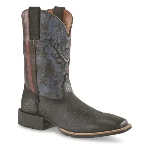 Ariat Men's Sport Liberty Antler Cowboy Boot