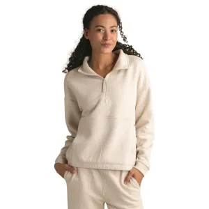 LIV Outdoor Women's Kaya Quilted Quarter-zip Pullover