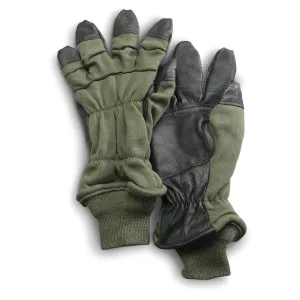 New U.S. Military - issue HAU - 15P Nomex Gloves Sage