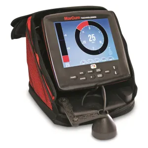 MarCum LX-7G2 8" LCD Digital Sonar Dual Beam Brute LiFePO4 Battery