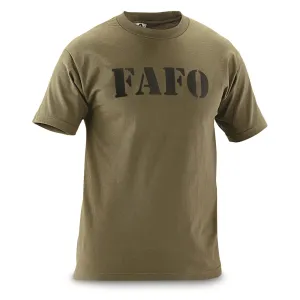 Men's Military Acronym FAFO T-Shirt