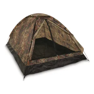 Mil-Tec 2-Man Super Igloo Tent Flecktarn Camo