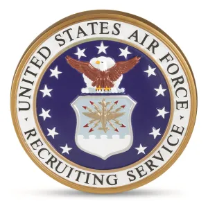 U.S. Air Force Surplus Recruiting Services Plaque New