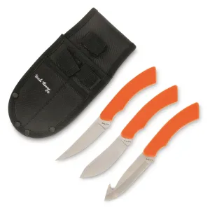 Uncle Henry Fixed Blade 3-pc. Hunting Knife Set with Sheath