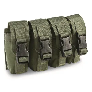 U.S. Military Surplus FireForce Quad Flash Bang Pouch New