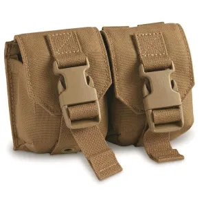 U.S. Military Surplus FireForce Double Frag Grenade Pouch New