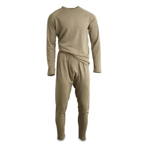 U.S. Military Surplus Gen 3 ECWCS L2 Grid Fleece Base Layer Set New