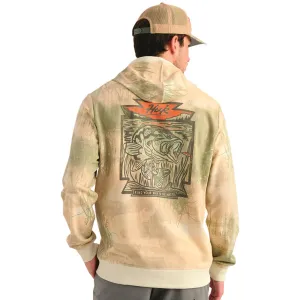 Huk Edisto Bass Patch Terry Hoodie