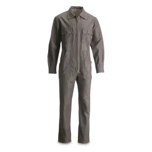 Greek Municipal Surplus Denim Coveralls New