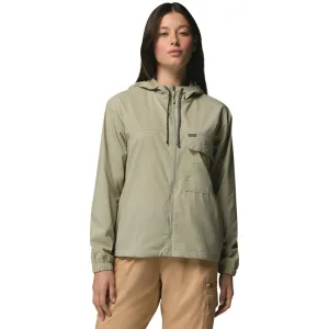 Women's Columbia Skien Valley Hooded Long Sleeve Shirt