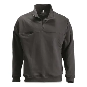 U.S. Municipal LAPD Surplus Quarter Zip Sweatshirt New