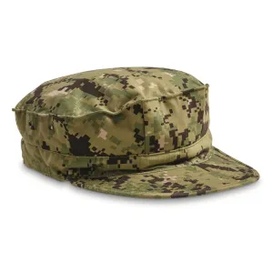 U.S. Military Surplus Navy Camo 8 Point Cap New