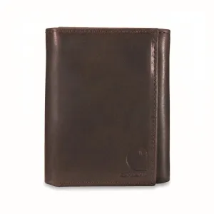Carhartt Oil Tan Leather Trifold Wallet