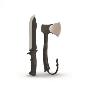 Schrade Machete and Axe Combo