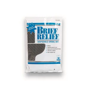 U.S. Military Surplus Brief Relief Disposable Urinal Bag 10 Pack New