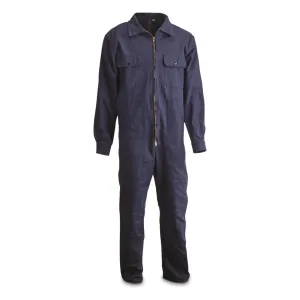 Greek Municipal Surplus Herringbone Twill Coveralls New