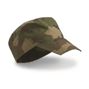 French Military Surplus Ripstop Cotton Field Caps 2 Pack New