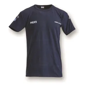 Greek Municipal Surplus Embroidered Officers T-Shirt New