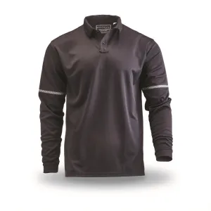 U.S. Municipal Surplus Mocean X-Static Reflective Sleeve Long Sleeve Polo Shirts 2 Pack New