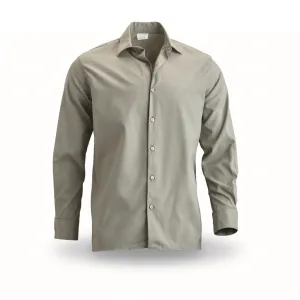 Italian Military Surplus Civil Guard Long Sleeve Service Shirts 2 Pack New