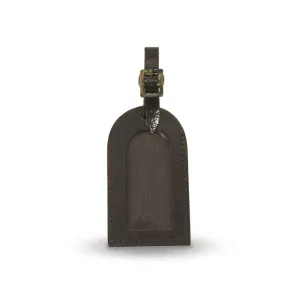 Belgian Military Surplus Leather Bag Tag 4 Pack New