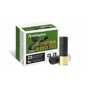 REMINGTON Sportsman Hi-Speed Steel 12 Gauge 2-3/4" 1oz #7 Shotgun Ammunition | 25 Rounds