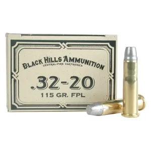 BLACK HILLS 32-20 115Gr Cowboy Action FPL 50rd