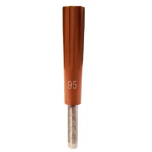 VICTORY ARCHERY RIP Shok Taper Lock Insert, Satin Blood Aluminum