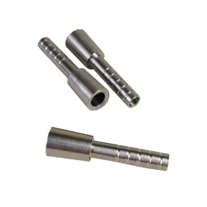 BLACK EAGLE ARCHERY Stainless Steel Half-Out 350-400 52gr Arrow Inserts for Rampage & Renegade Shaft
