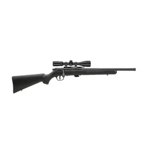SAVAGE ARMS Mark II FV-SR 22LR 16.5" 5rd Bolt Rifle w/ 4-12x40 & Threaded Fluted Barrel | Black