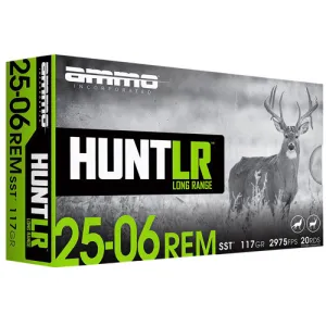 AMMO INC 25-06 Rem 117Gr SST Hunt LR 20rd