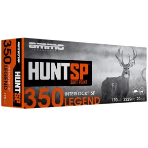 AMMO INC 350 Legend 170Gr Hunt SP 20rd