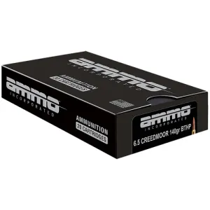 AMMO INC 6.5 Creedmoor 140Gr BTHP Match HP 20rd