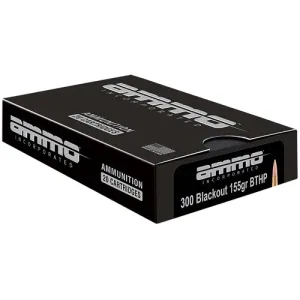 AMMO INC 300 Blk 155Gr BTHP Match HP 20rd