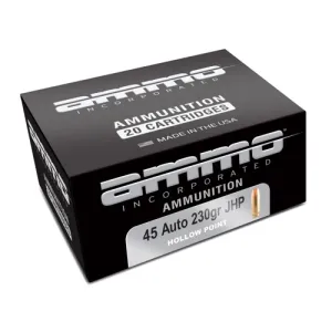 AMMO INC 45 Auto 230Gr JHP Signature Defense 20rd