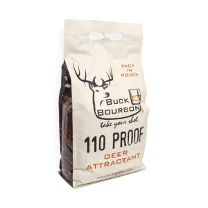 BUCK BOURBON 110 Proof Deer Attractant 8lb Bag