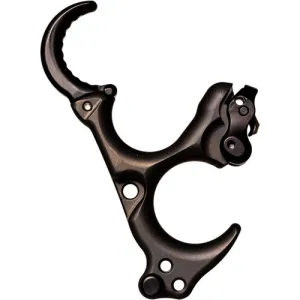 TRUBALL ARCHERY Honey Badger Claw Flex 3 Finger Blk Tung Brass Sm