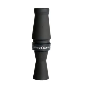 POWER CALL Jolt Open Single Reed Mallard Call Stealth Black