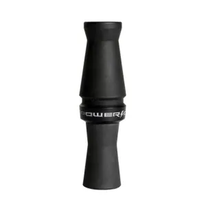 POWER CALL Teal Open Single Reed Duck Call Stealth Black