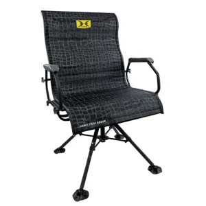 HAWK Big Denali Blind Chair Folding Black Mesh