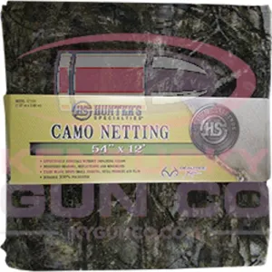 HUNTERS SPECIALTIES Camo Netting 54"x12" Xtra