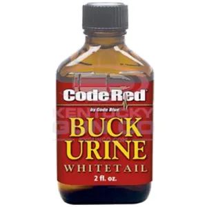 CODE BLUE CODE RED BUCK URINE WHITETAIL