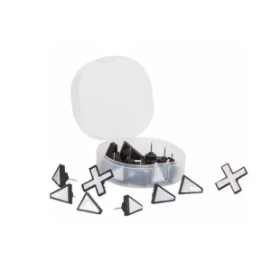 ALLEN X Marks The Spot Trail Tacks White 20Pk
