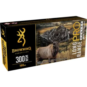 BROWNING AMMO 300 WSM LRPH 180Gr 20rd