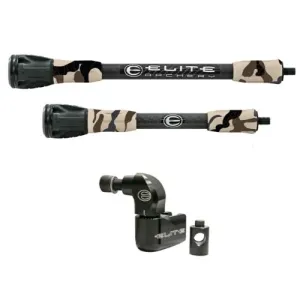 ELITE ARCHERY Carbon Micro Stabilizer Kit 8/10" - VUNI